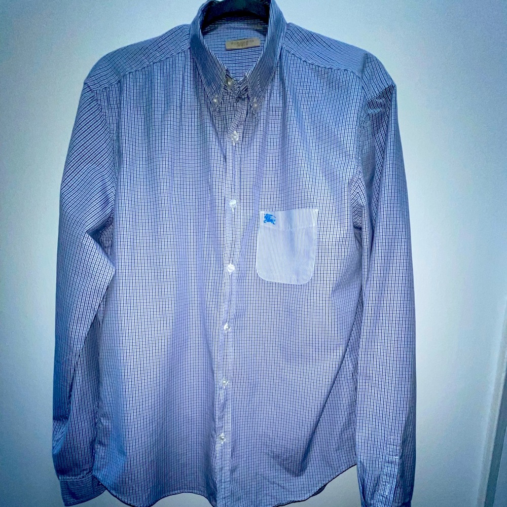 Burberry long sleeve 100% cotton shirt